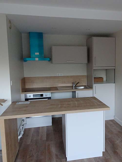 Aménagement cuisine studio